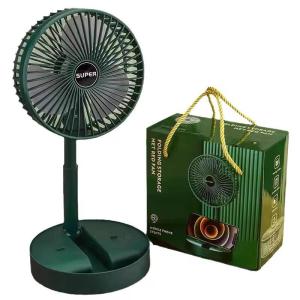 In Stock Folding Portable Fan Floor Standing Fan USB Rechargeable Wireless
