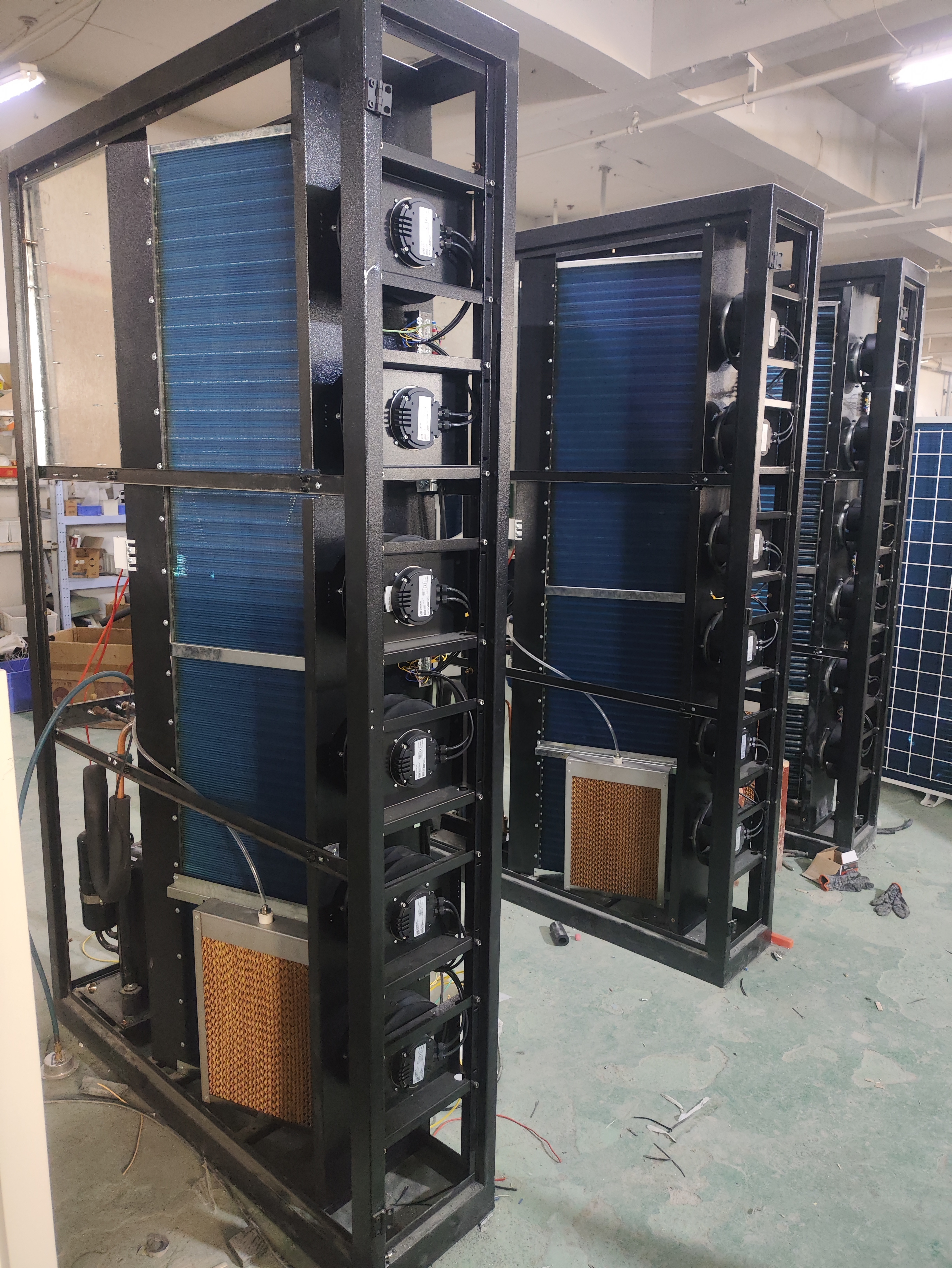 Horizontal Airflow Computer Server Room Crac Unit In Row Air Conditioner Cooling Systems