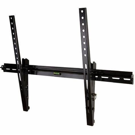 Customized Heavy Duty Black Metal Television Wall Hanging Brackets for TV Mounting