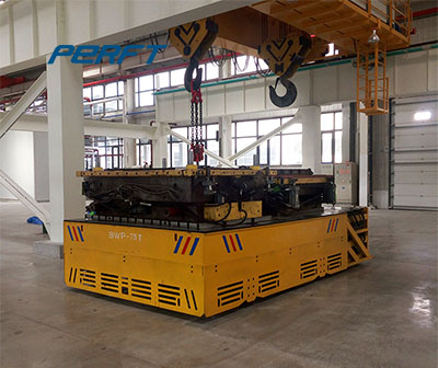 Траклесс моторизованный экипаж материалов Турнтабле погрузо-разгрузочной работы передачи сверхмощный