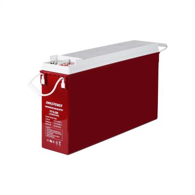12V Gel 200Ah Agm Front Terminal Battery UPS Deep Cell Lead Acid Batteries