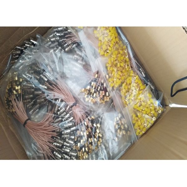 Золото ССМК прямоугольное женское покрыло водоустойчивый соединитель к кабелю мужчины 50охм БНК высококачественному