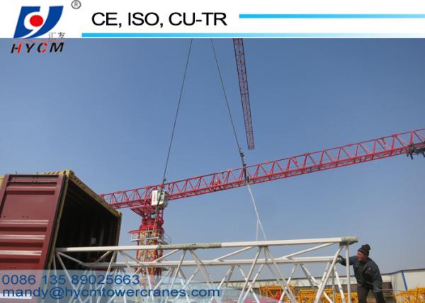 2020 New Manufacturer 200m High 18 tons PT7532 Flat Top New Construction Tower Cranes with Low Price