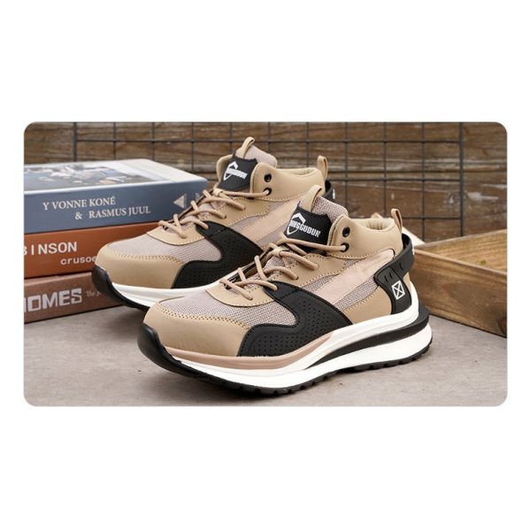 Light Work Shoes Kevlar Anti-proof Safety Sheos Novel Fashionable Mens Comfortable Safety Shoes Practical