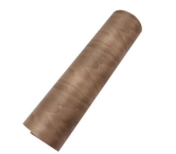 Width 64cm Kraft Paper Wood Veneer Brown Wrapping Veneer 15C To 50C