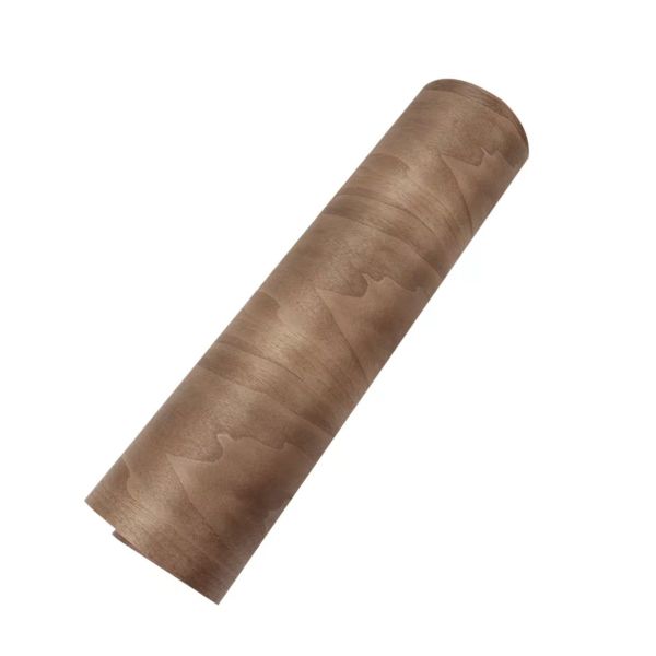 Width 64cm Kraft Paper Wood Veneer Brown Wrapping Veneer 15C To 50C