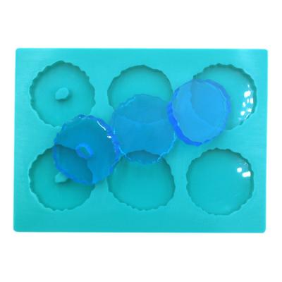 MHC Customization Custom Size DIY Handmade 6 Cavities Epoxy Silicone Molds Jewelry