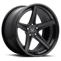 O preto do brilho personalizou bordas forjadas 2-PC para Lexus ESTÁ bordas do carro da liga de 19 polegadas