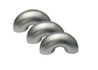 Codo de titanio para soldadura a tope de alta calidad, precio DN40 *3mm GR2, 180 grados