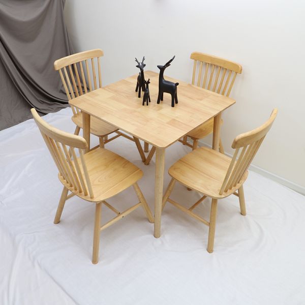 Solid Wood Dining Table for Modern Nordic Restaurant in Home Furniture Dining Room