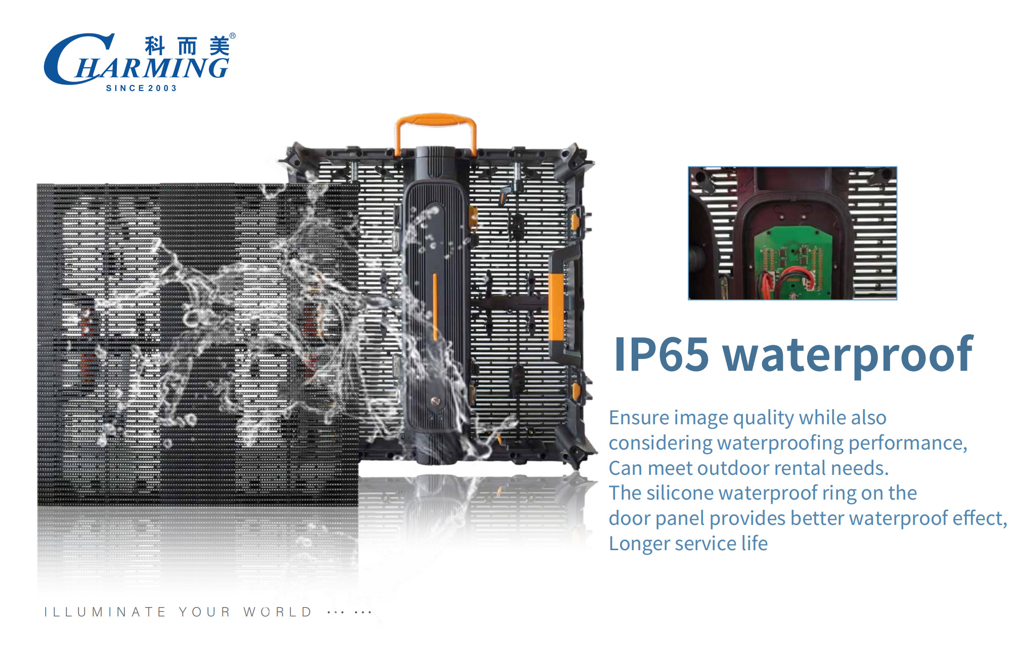 Внешний IP65 P3.91-P7.8 Прозрачное стекло 3D LED дисплей Видеостенный дисплей