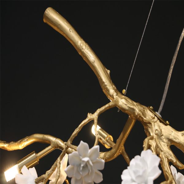 Подгонянные леты гарантии люстры 1 до 2 лепестка цветка 50000 часов продолжительности жизни