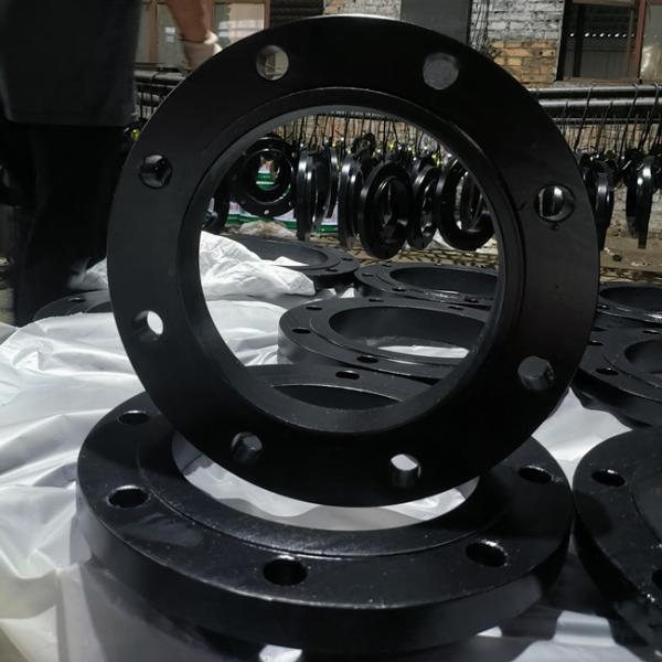 Anti Rust Oil Steel Pipe Flange DN50 DN100 Flat Face Flange