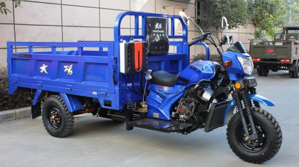 Sistema de travagem de tambor traseiro de tambor de alta potência Triciclo motorizado para entrega de carga