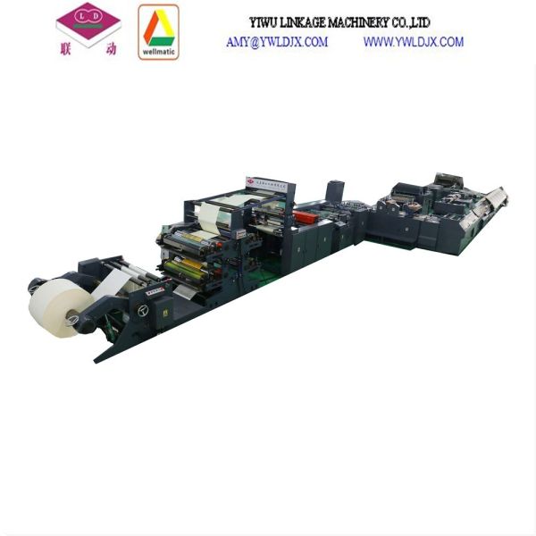 School Exercise Book Notebook Flexography Printing Machine From Reel to Pile