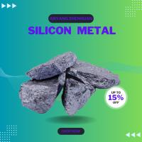 553 Silicium métallique de qualité 98%-99% Pureté 10 mm-70 mm Granularité pour l'industrie