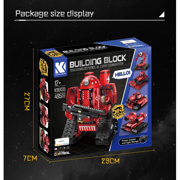 Follow Me Rc Drift Car Supra Ready-to-Go Universal Remote Control Building Blocks