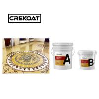 Superbe peinture époxy transparente en béton durci Peinture époxy faible odeur