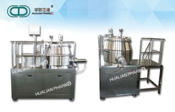 High Speed Pharmaceutical Granulation Equipments Rapid Shear Wet Type Mixing