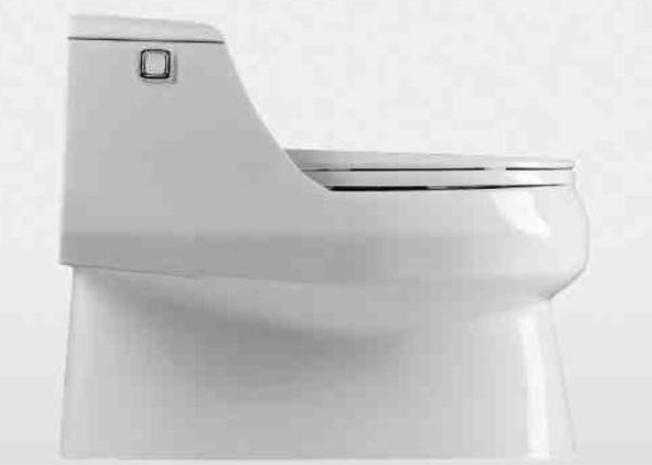 Modern round one piece toilet  250mm 300mm single side flush