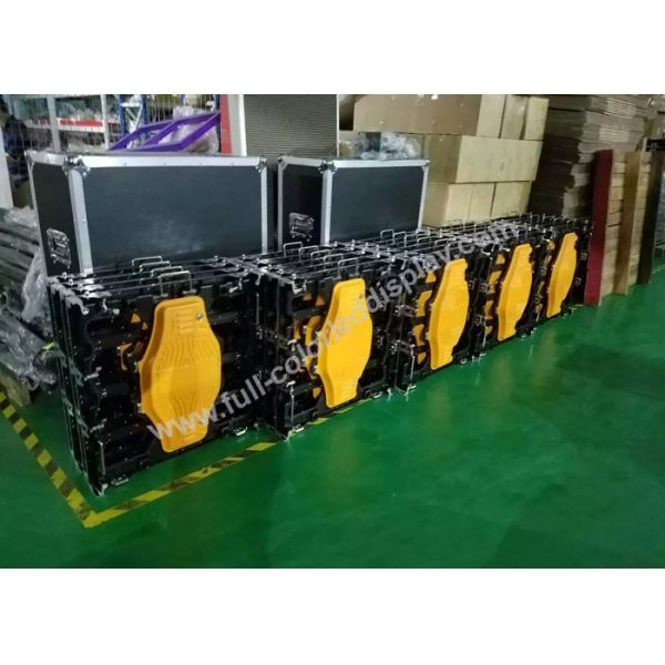 Contraste a todo color de la pantalla LED de alquiler al aire libre alto para el término de autobuses