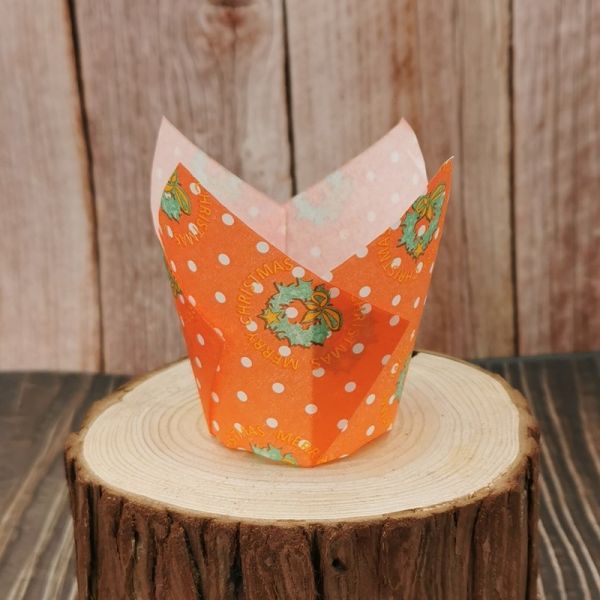 Disposable cupcake paper holders in multiple shapes & colors, perfect for home baking, bakery shop, birthday wedding party dessert packaging
