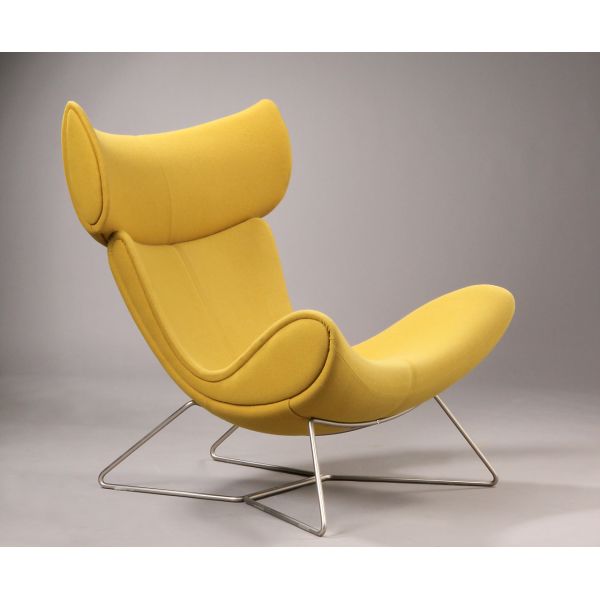 Replia Henrik Pedersen Boconcept Imola Chair Fiberglass / Leather Comfortable