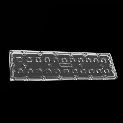 SMD7070 22IN1 Symmetrical  90*120 Degree LED Flood Light Lens Street Lamp Lens