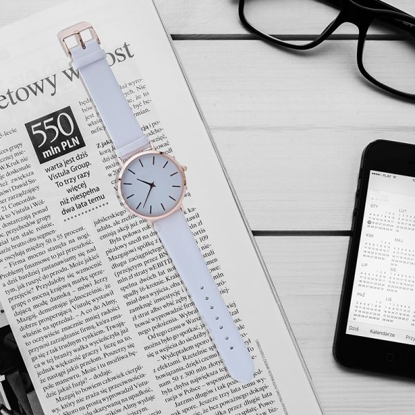 Leather Strap Quartz Ladies Wrist Watches 3 5 10 ATM Stainless Steel Case Back