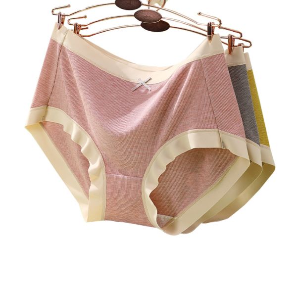 Seamless Womens Cotton Breathable Underwear Bacterialfree Static Free