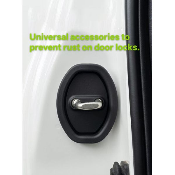Car Door Lock Buckle protection Pad, Door Shock Absorber Buffer Pad, Door Lock protection Cover