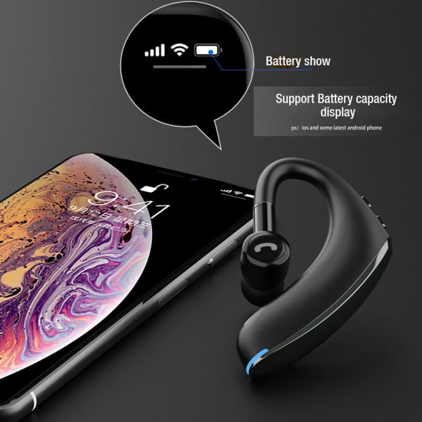 Graphene Horn Stereo Earphones Wireless Business Earhook Hands Free