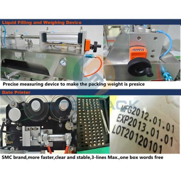UMEOPACK China Competitive Advantage Factory cooking oil sachet tomato paste filling and sealing packing machine
