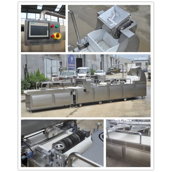 Barra de aço inoxidável automática do cereal que faz petiscos do retângulo da máquina dar forma