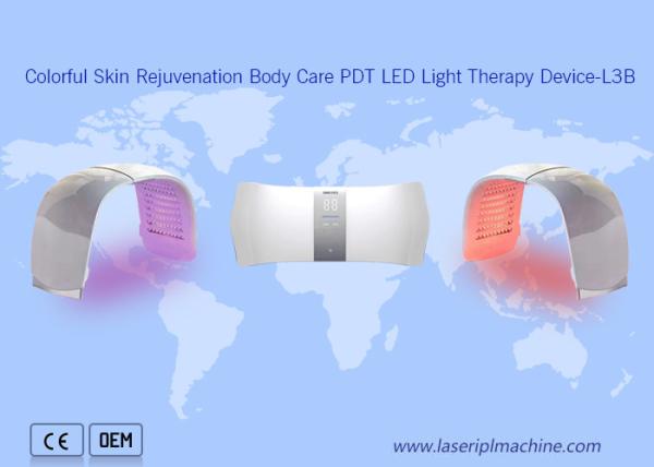 Grado Médico 7 Cor Rejuvenescimento da Pele Cuidados corporais Pdt Máquina de Terapia de Luz Led