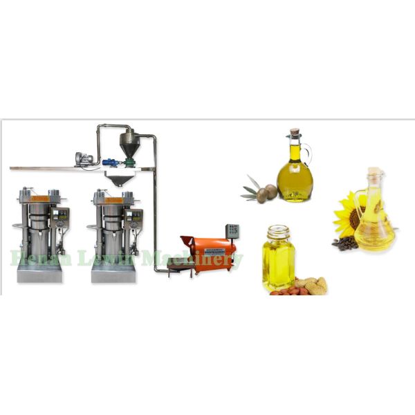 Sesame / Avocado Hydraulic Oil Extractor , Automatic Hydraulic Press Machine