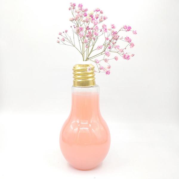 Bouteille d'emballage de jus en plastique réutilisable