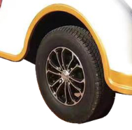 30mph 48V Electric Old School Classic Golf Cart 120Miles Bus Style