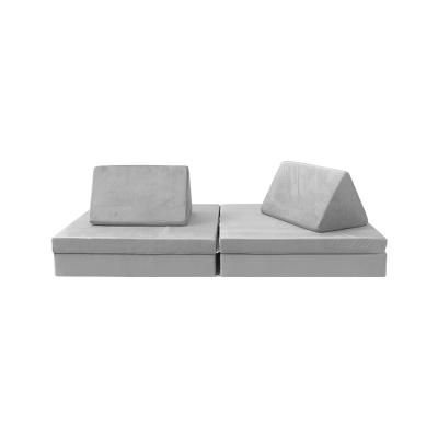 Toddler Modular Foam 6 Piece Floor Play Couch Sofa For Playroom CertiPur-US