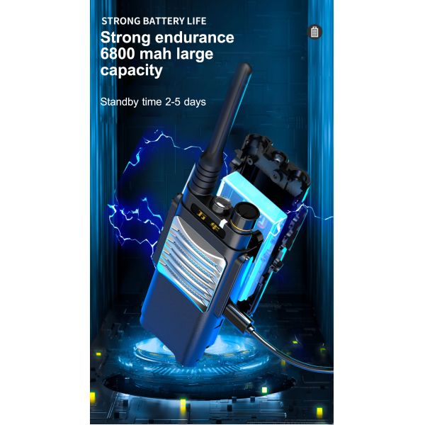 50Ω Resistance MT6 Handheld Power Walkie-Talkie for Long Distance Car Communication