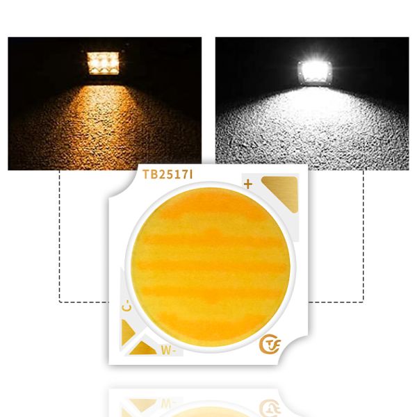 1919 COB LED Chip 9V-24V Input Voltage 15W-30W Power Range with 120° Viewing Angle for LED Spotlight & Car Light