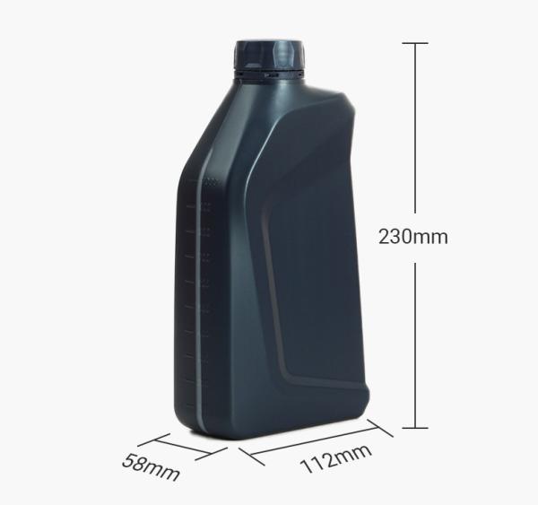 HDPE do OEM da garrafa plástica do lubrificante de 1 litro garrafa de óleo de congelação do freio anti