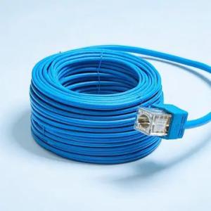 Blue Cat5e FUTP 24AWG 1000ft High Speed Network Cable for Shielded Ethernet