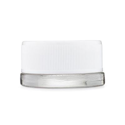 Recipiente de concentrado de vidro transparente 9ml com tampa resistente a crianças frascos de concentrado de vidro embalagem de vidro