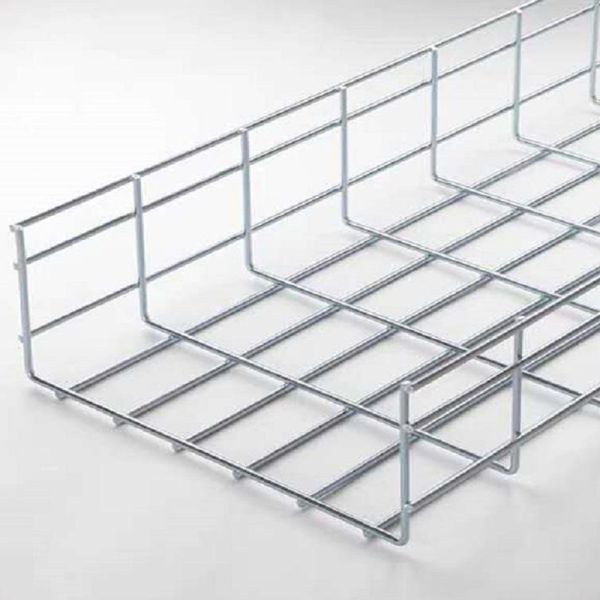 ISO9001 Stainless Steel Wire Cable Tray Powder Coated / Electro Galvanized