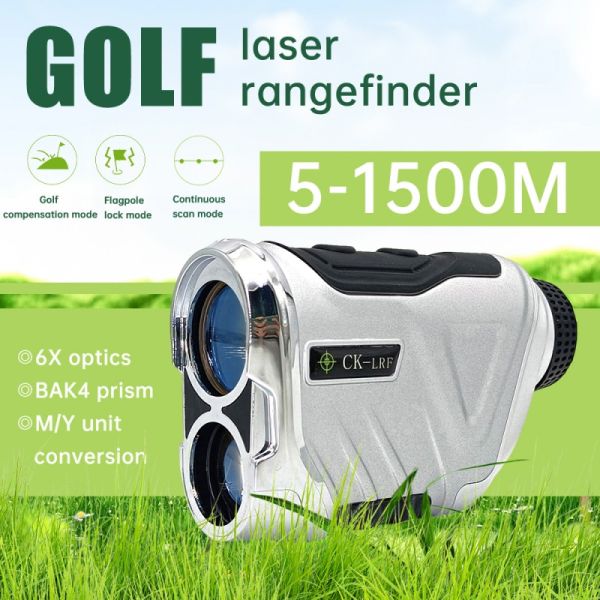 Golf Rangefinder перезаряжаемый дистанционный счетчик с переключателем наклона флаг блокировка вибрации и непрерывное сканирование для охоты