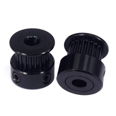 Aluminum Black Width 6mm GT2 3D Printer Timing Pulley 20 Teeth