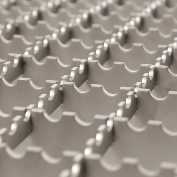 Тангаж Адвокатуры дорожки 40мм нержавеющей стали гратинг нося переплел/круглая Адвокатура