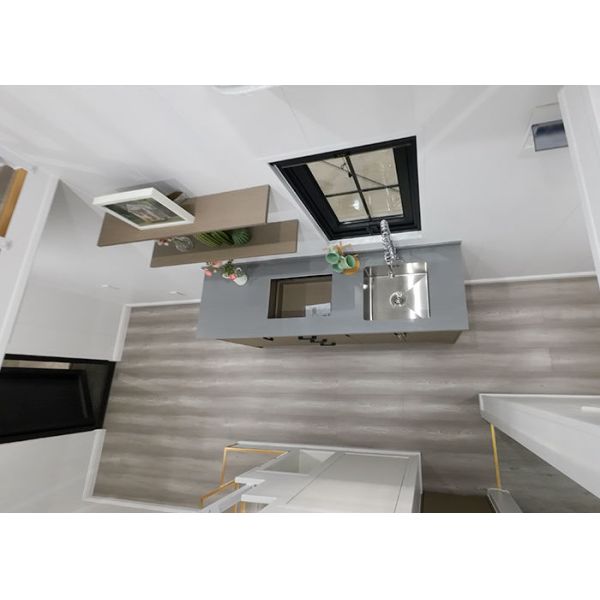 EU/AU/USA Standard Light Steel Framing  Prefab Homes Motorhome On Wheels With 3 Bedrooms