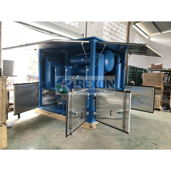 Weather Proof Type High Precision Filtered Electric Insulating Oil Purifier Machine